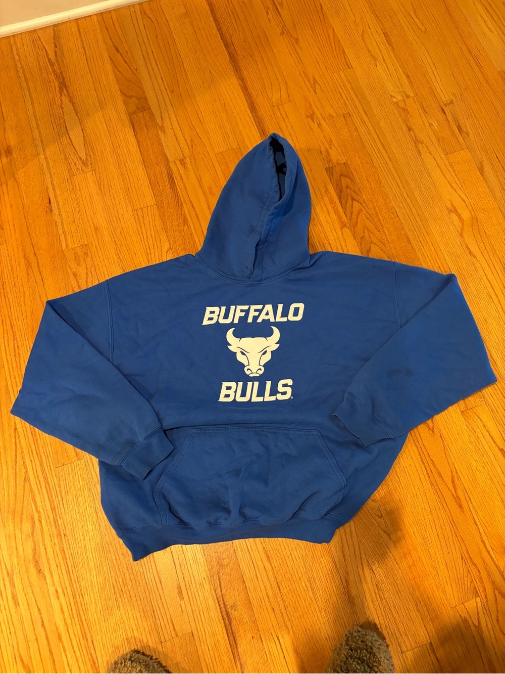 Buffalo Bulls Blue Pullover Hoodie XL